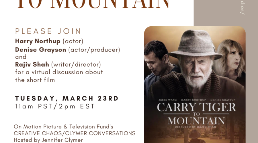 Carry Tiger To Mountain collaborators catches up on Motion Picture & Television Fund’s Creative Chaos